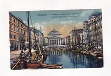 IT385) TRIESTE - Canale e chiesa di S. Antonio - Kanal Antoniuskirche VERY OLD !