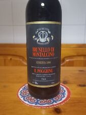BRUNELLO DI MONTALCINO IL POGGIONE RISERVA 1990