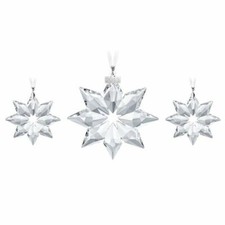 SET ORNAMENTI STELLA DI NATALE