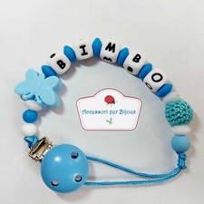 Perle alfabeto in silicone