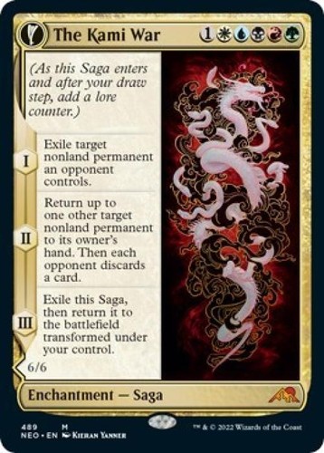 The kami war - war, (extended