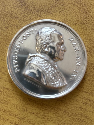 Medaglia vaticano papa pio - pio, xi