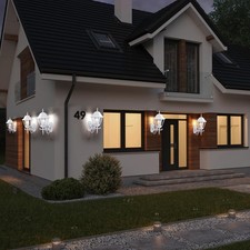 6x LED Esterno Parete Luci