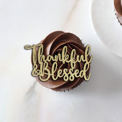 Cake topper ringraziamento - topper,