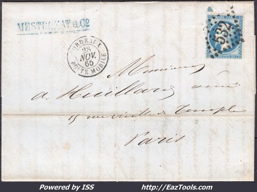 France sur lettre - 22,