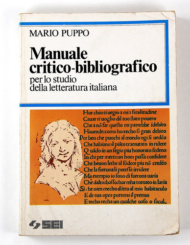 Manuale critico bibliografico - manuale, critico-bibliografico