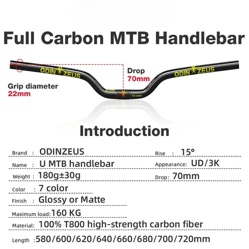 Manubrio bici mtb - , full