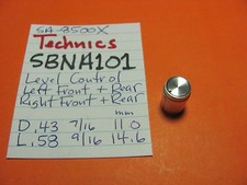📈TECHNICS SBNA101 MANOPOLA CONTROLLO LIVELLO SA-8500X RICEVITORE STEREO quad