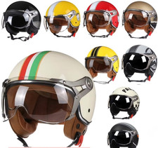 Casco Moto Jet 3/4 Vintage