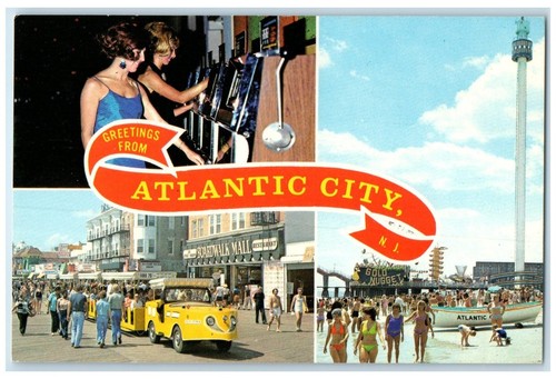 C1950 saluti atlantic city - atlantic,
