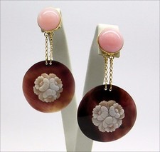 ORECCHINI IN ORO GIALLO 18 kt