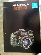 Praktica B 200 Prospekt - A4 -