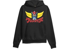 Felpa Cappuccio nera UFO Robot