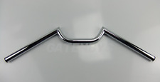 Manubrio moto CHROME DROP Cafe Racer Clubman lungo 7/8' 20,5" British ACE