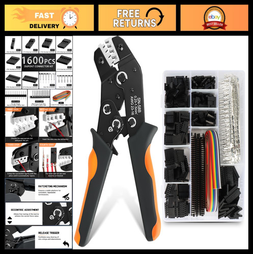 Dupont crimper kit 1600pcs - dupont,