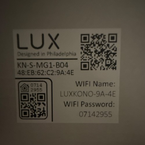 Lux kono termostato - lux,