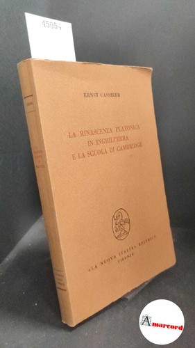 Cassirer la rinascenza - e., cassirer,