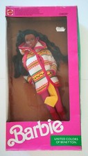 Barbie United Colors of Benetton - CHRISTIE - Anno 1990 - marca Mattel - n. 9407