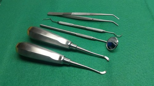 Set pezzi elevatori radici - 5,