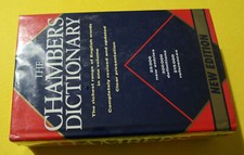 Dizionario INGLESE monolingua CHAMBERS DICTIONARY