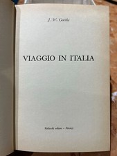 J.W GOETHE-VIAGGIO IN