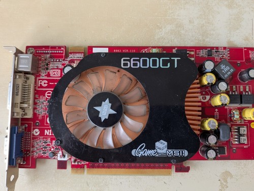 Msi nx6600gt td128e - nx6600gt-td128e, nvidia