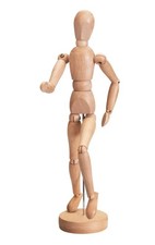 SOPRAMMOBILE STATUA IN LEGNO