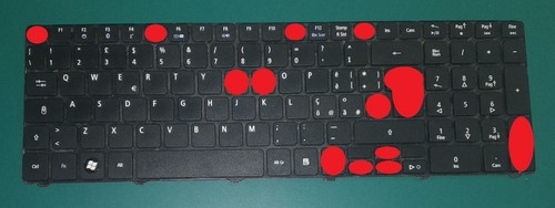 Tasti della tastiera nsk - tasti, nsk-ala0e