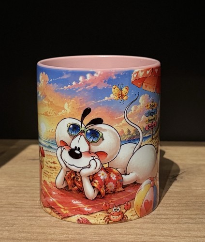 Mug diddl plage - diddl, à