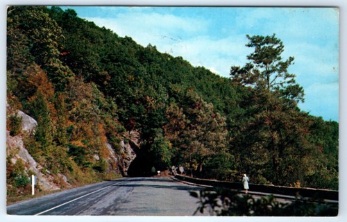 Cartolina epoca tunnel - cartolina,