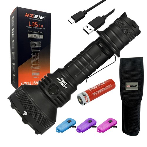 Torcia tattica acebeam l35 0 - torcia,