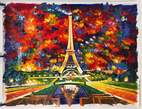 Leonid afremov studio dipinto - leonid,