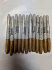 12x- sharpie Gold  METALIC