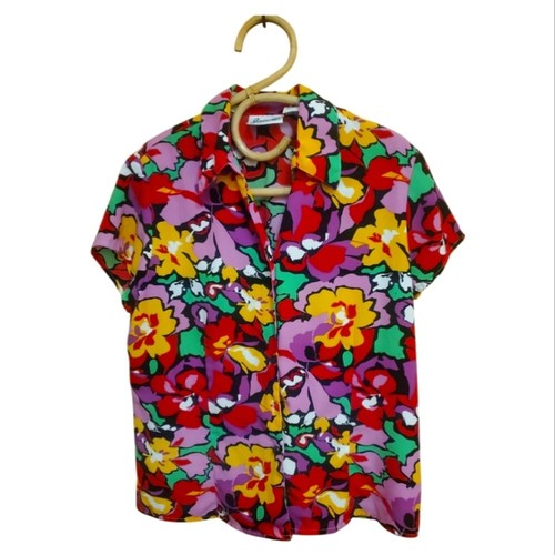 Camicia donna manica corta