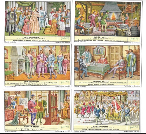 Liebig trade cards - liebig, quinten