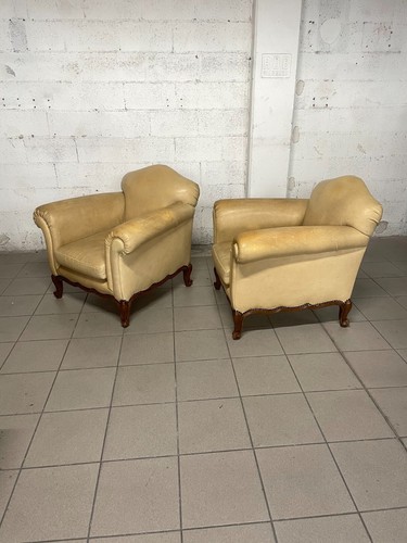 Coppia poltrone vittoriane - di,