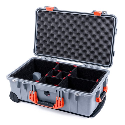 Custodia argento arancione - e,