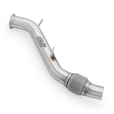Downpipe per BMW Serie 1 120d E82 s/ DPF catalizzatore 63,5mm 2,5" tubo inox