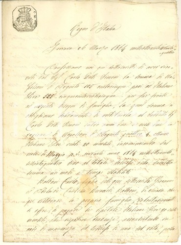 1864 ferrara prestito - ferrara,