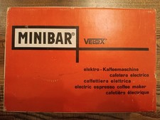 Caffettiera elettrica vintage Velox “Minibar” con scatola originale funzionante