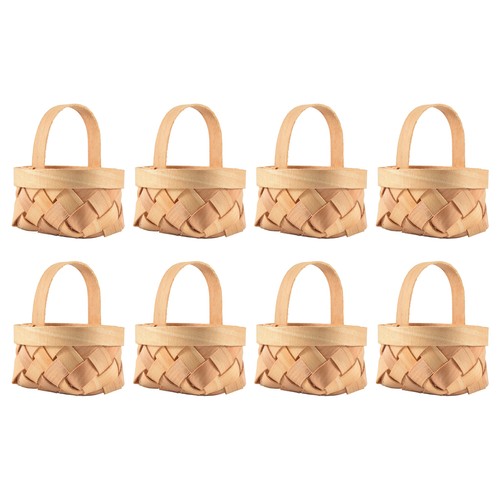 8pcs cesti tessuto con - 2x(8pcs,