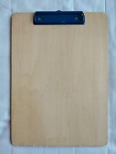 Portablocco A4 Con clip Legno Color Naturale