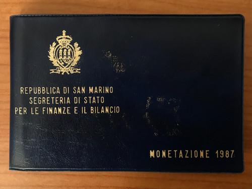 San marino 1987 divisionale - ,
