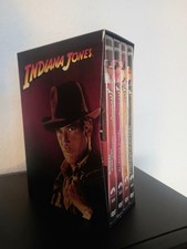 Indiana Jones - Cofanetto 4 DVD Film Originale Lucasfilm Come Nuovo 