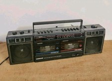 INNO-HIT RR-6046 Dual Deck - Vintage RADIO CASSETTE RECORDER  BOOMBOX ✅AM/FM