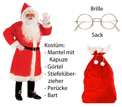 Cappotto lusso babbo - di, natale