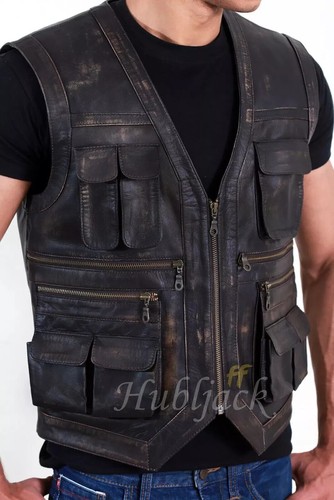 Gilet giacca vera pelle - vera,