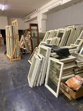 STOCK Finestre in legno usate / infissi in legno STOCK 