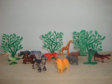 Lotto di 12 Animali Savana