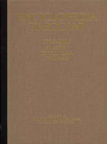 Enciclopedia treccani 1925 - ,